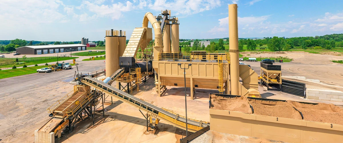 بگ فیلتر کارخانه آسفالت