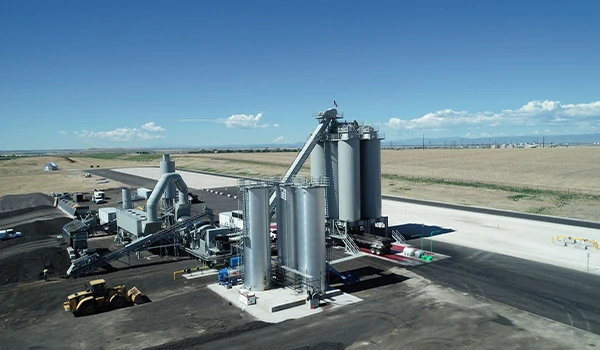 تجهیزات به کار رفته در کارخانه آسفالت