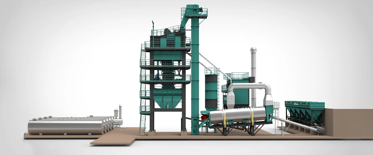 کارخانه آسفالت ثابت